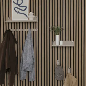 6-Pack Wooden 3D Wall Panels Acoustic Decorative Sound Absorbing Panels for Home Theater Office Studio Bedroom Living Room, 0.7" Thick