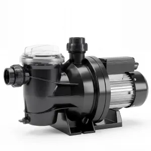 1.1 HP Above Ground Pool Pump, 3962 GPH High Flow, 115V Corded Electric, Quiet Die-Cast Aluminum Motor, 7 ft Cord, 1.5" & 2" Fittings for Pools, Spas & Hot Tubs