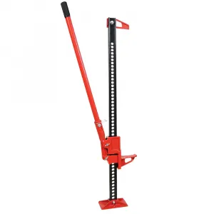 3 Ton Farm Jack, 33" Utility Farm Jack, 6600 Lbs Capacity Ratcheting Off Road Utility Jack, Heavy-Duty Farm Jack Foratv, Utv, SUV, Tractor, Truck, Universal Jack