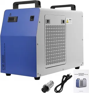 Industrial Water Chiller Water Cooling System Water Cooler - 7L CW-5000