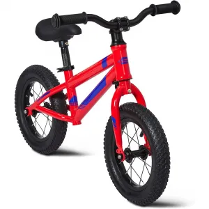 Balance Bike Lightweight Toddler Bike for 2-6 Year Old Boys and Girls - No Pedal, Adjustable Handlebar and Seat, Aluminium, EVA Tires - Red