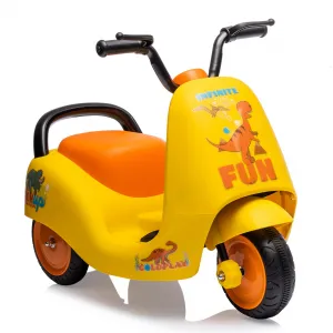 6V Ride-On Motorcycle for Toddlers: Battery Powered, Music, Pedal, 3 Wheels, for Ages 3-6