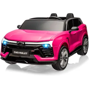 Ride - P Series: 24V 2-Seater Chevrolet Blazer Kids Car with Remote Control, Bluetooth - Pink