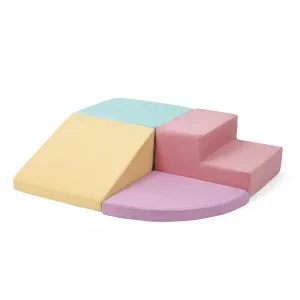 Toddler Foam Climbing Blocks Set - 4PCS Indoor Playset for Physical Development