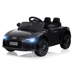 Ride - P Series: 12V Power Battery Electric Vehicles for 3-7 Toddlers, Licensed Toy Car with Remote Control, MP3 Player - Black
