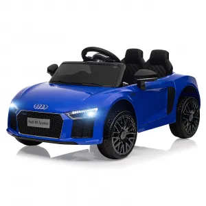Ride - P Series: 12V Licensed Audi Ride-On Car: Remote Control, MP3, LED, Bluetooth, Horn, for Ages 3-7