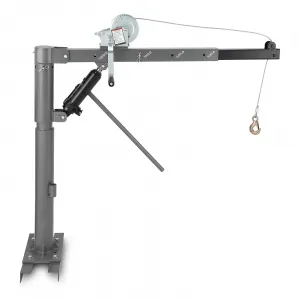 1000 lbs Truck Crane, Truck Jib Crane Hoist Crane Hitch Mount, 500 lbs Truck Crane/600 lbs Truck Crane/700 lbs Truck Crane/1000 lbs Pickup Crane for Lifting Goods