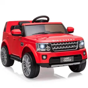 Ride - P Series: 12V Electric, Remote & Manual Control, Music & LED Lights, Safe Spring Suspension, Adjustable Seat, Red, Ages 3-8