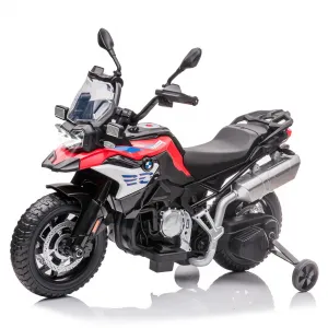 Ride - P Series: 12V 7AH Kids Motorcycle + High/Low Speed + EVA Tire + LED Headlights + Spring Suspension + Music + Training Wheels + Boys and Girls