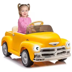 Ride - P Series: 12V Ride On Car for Kids Ages 3-5, Power Wheel Ride-on Toys W/parent Remote, Music Player, 4 Wheel Cushion, Kids Electric Cars with 2 Speed, Dual Doors, Front &ear Headlights