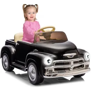 Ride - P Series: 12V Ride On Car for Kids Ages 3-5, Power Wheel Ride-on Toys W/parent Remote, Music Player, 4 Wheel Cushion, Kids Electric Cars with 2 Speed, Dual Doors, Front &ear Headlights