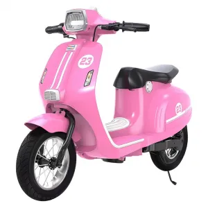 Ride - G Series: 24V 350W 14MPH Speed Rear Brake Twist Grip Throttle LED Light Blue Durable Pneumatic Tires Outdoor Riding