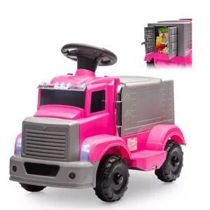Ride - P Series: 6V Ride On Truck Toy for Kids Ages 3+ | Electric Dump Truck with Rechargeable Battery, Music & Storage | Indoor/Outdoor 4-Wheeler with Treaded Tires | Ergonomic Seat & Rubber Handle (4.5Ah)