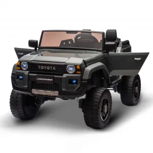 Ride P Series 24V Kids Electric Ride-On Car w/Parent Remote Control, 4WD/2WD Switch, Bluetooth Music, LED Lights & Shovel – 2-Seater Off-Road Toy for Over 3 Years, ASTM/CPSIA Certified