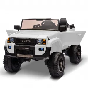 Ride P Series  24V Kids Electric Ride-On Car w/Parent Remote Control, 4WD/2WD Switch, Bluetooth Music, LED Lights & Shovel – 2-Seater Off-Road Toy for Over 3 Years, ASTM/CPSIA Certified