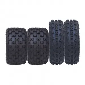 Set Of 4 ATV UTV All-Terrain Tires 23x7-10 Front 20x10-9 Rear 6-Ply Tubeless