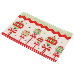 Christmas Placemats Set of 6 Christmas Table Place Mats Set Decorations for Dining Tables Kitchen Holiday Party A-72