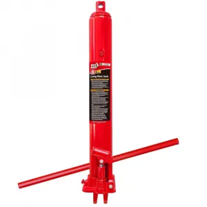 8 Ton Long Hydraulic Ram Jack with Handle, Hydraulic Long Ram Jack Engine Lift Hoist Manual Cherry Picker Compatible with All Terrain Vehicle