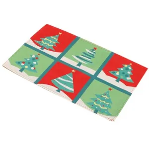 Christmas Placemats Set of 6 Christmas Table Place Mats Set Decorations for Dining Tables Kitchen Holiday Party A-69