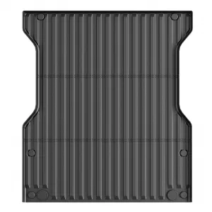 Truck Bed Mat for 2024 Toyota Tacoma 5 FT Bed, All Weather TPE Heavy Duty Pickup Tacoma Bed Tray Liner Cargo Mats