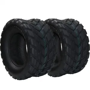 ATV Tires Set of 2 18X9.50-8 4PR All-Terrain Tubeless Nylon 4-Ply Durable Shoulder Traction Off-Road Trail Sand Mud