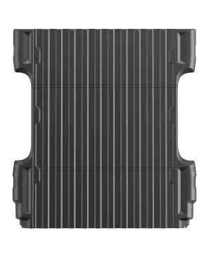 Truck Bed Mat Custom Fit TPE All Weather Pickup Truck Bed Liner Accessories for 2007-2018 Chevy Silverado GMC Sierra 1500 5.7 FT Black