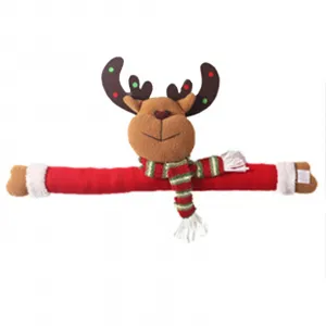 Christmas Curtain Buckle Cute Cartoon Santa Snowman Elk Shape Curtain Tieback for Home Bedroom Office Decoration elk