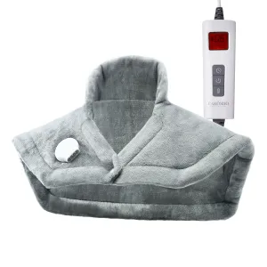 Heating Pad for Neck and Shoulders - 2.2lb Large Electric Fast Heating Pad for Pain Relief and Deep Pressure Therapy, 22"x19", UL Certified, Grey