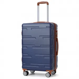 28 Inch Expandable Hard Shell Carry On Luggage with Spinner Wheels, Hardside Carry On Suitcase with Tsa Lock, Lightweight Hardshell Suitcase