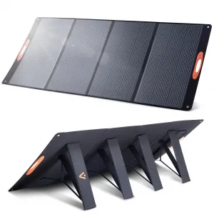 420W Portable Solar Panels, Foldable Solar Panel with MC4 Output for 99% Power Station/RV for Camping Home Blackout Folding Panel