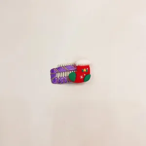 6/8pcs 3.2cm Pet Christmas Hair Clips Hairpin Cartoon Pet Headgear Pet Hair Accessories Christmas Gift For Dogs Cats 6