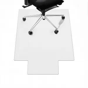 Office Chair Mat for Carpet Floors, 36'' x 48'' Computer Desk Chair Mat for Carpeted Floors, Easy Rolling for Office on Carpets Anti-Slip Carpet Protector for Rolling Work and Gaming Chairs