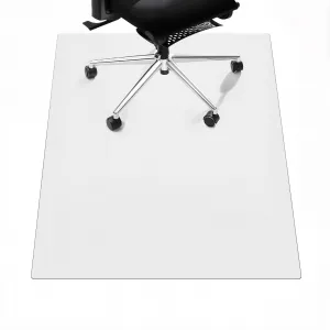 Office Chair Mat for Carpet Floors, 45'' x 53'' Computer Desk Chair Mat for Carpeted Floors, Easy Rolling for Office on Carpets Anti-Slip Carpet Protector for Rolling Work and Gaming Chairs