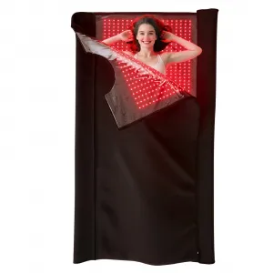 Upgraded Red Light Therapy Full Body Mat, 73''x 33'' Infrared Therapy Blanket with 2680 LEDs, 660nm & 850nm Infrared Light Dual Wavelength for Pain Relief, Body Relax, Whole Body Care