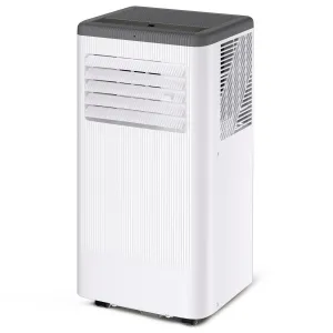 10,000 BTU Portable Air Conditioners,3-In-1 Free Standing Cooling AC,Evaporative Air Cooler,3 IN 1 Portable AC Unit with Remote Control/LED Display/24Hrs Timer/Window Installation Kit,White