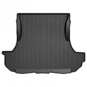 Trunk Mat Compatible With 2016-2024 Dodge Challenger, All Season Cargo Mat, Waterproof, Scratch-Resistant, Black