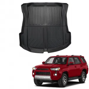 Trunk Mat for 2017-2023 Tesla Model 3 - All-Weather TPE Rear Cargo Protector, Durable and Non-Slip Floor Mat (Black)