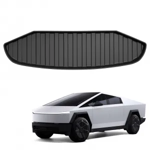 Frunk Mat for 2024 Tesla Cybertruck - All-Weather TPE Cargo Protector, Durable and Easy to Clean (Black)