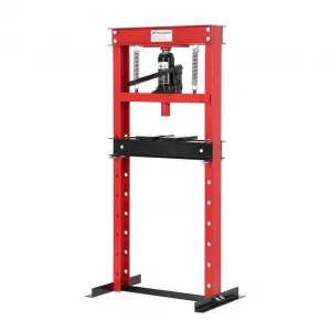 20 Ton Hydraulic Press Heavy-Duty Adjustable H-Frame Garage Floor Shop Press for Automotive Repair Metal Fabrication 6.3-28.7" Adjustable Range