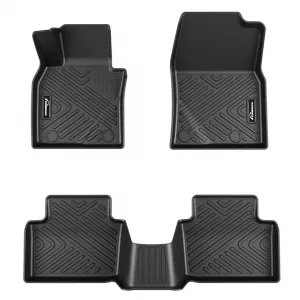 Floor Mats for 2020-2025 Mazda CX-30, TPE All Weather Custom Fit Floor Liners, Black