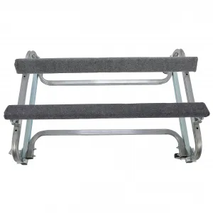 Jet Ski Dolly - 1300 lbs Watercraft PWC Dolly with Adjustable Bunks and 4 Brake Casters for Moving Watercraft, Galvanized Steel, Multi-Size Adjustable, Rust-Resistant