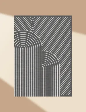 Large Washable Area Rug for Living Room Bedroom, Soft Non-Shedding Pearl Velvet, Neutral Modern Design