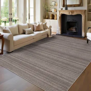 Washable Rugs 10x13 Large Soft Polyester Non-Slip Stain Resistant TPR Backing Modern Living Room Bedroom Office