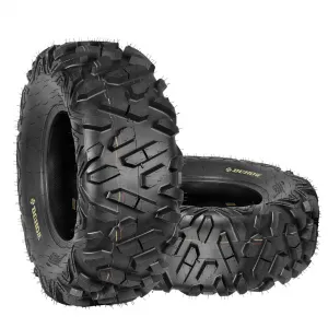 ATV Tires 2 Pack 26x9-12 6PR Tubeless All Terrain Tires for Trail Desert Mud Dirt Street Sand
