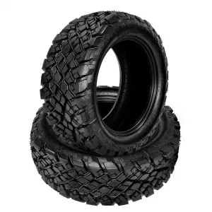 23x10-14 ATV Tires 2 Pack All Terrain Tubeless Tires for Trail Desert Mud Dirt Sand 6PR Black