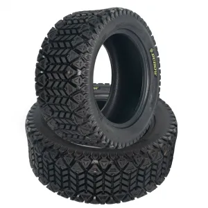 23x10.5-14 ATV Tires 2 Pack All Terrain Tubeless 6PR for Trail Desert Mud Sand, 14 Inch, Black