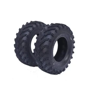 AT25x8-12 ATV Tires 6PR Tubeless All Terrain Off Road 25x8x12 Black