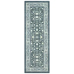 2x6 Vintage Washable Runner Non-Slip Kitchen Hallway Rug Teal