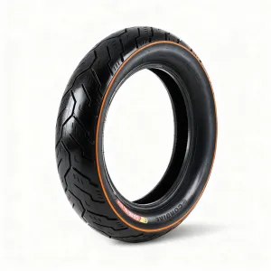 150/80-16 Motorcycle Tire Rear Black Wall 4PR 71H Tubeless Street Tire Cruiser Touring High Performance Enhanced Grip Wear Resistance