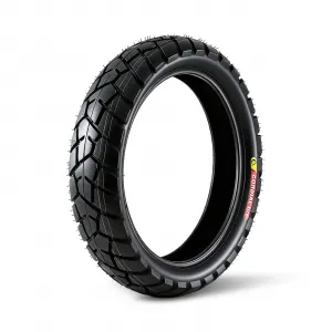 130/80-17 Motorcycle Tire Rear Black Wall 4PR 65S Tubeless Street Tire Cruiser Touring High Performance Enhanced Grip Wear Resistance